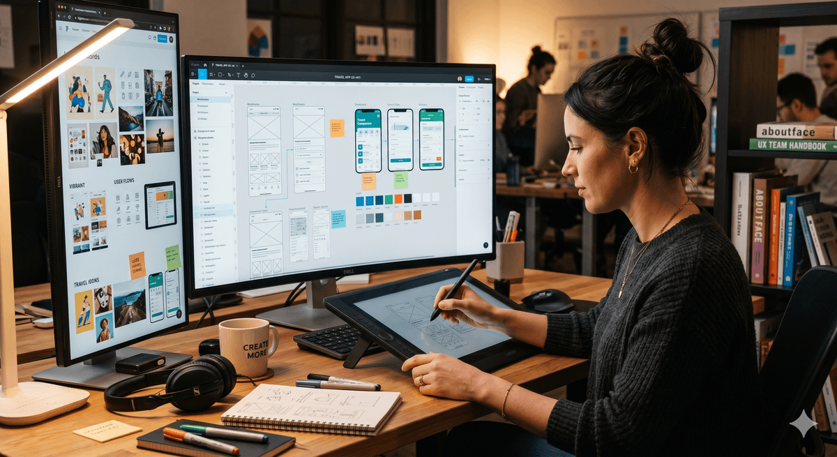 Blueprint step visualization